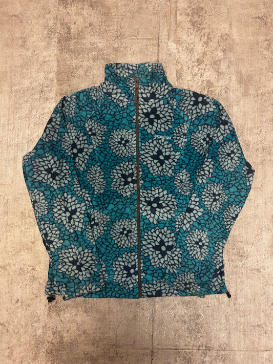 Columbia patterned fleece jacket