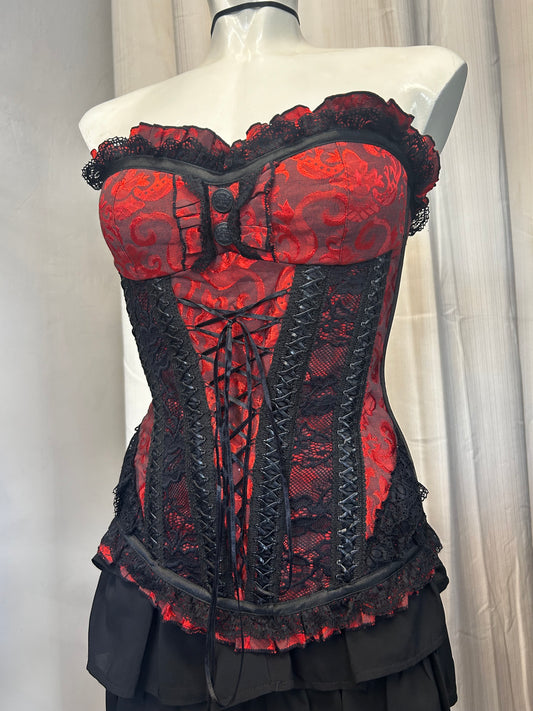 Alt goth corset top