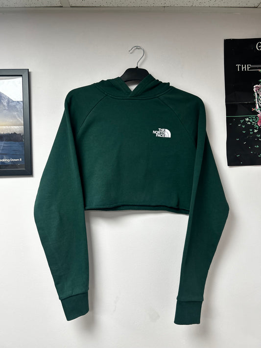 North face cropped hoodie