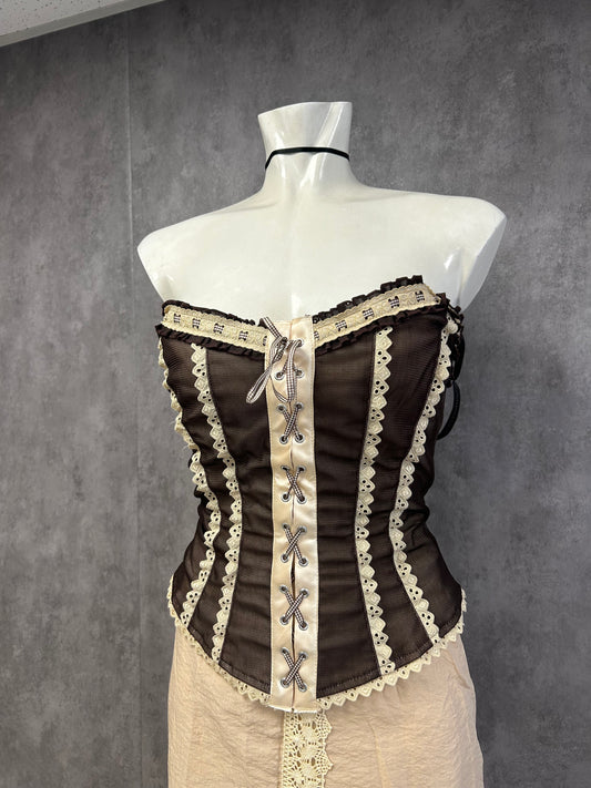 Zic zac corset top