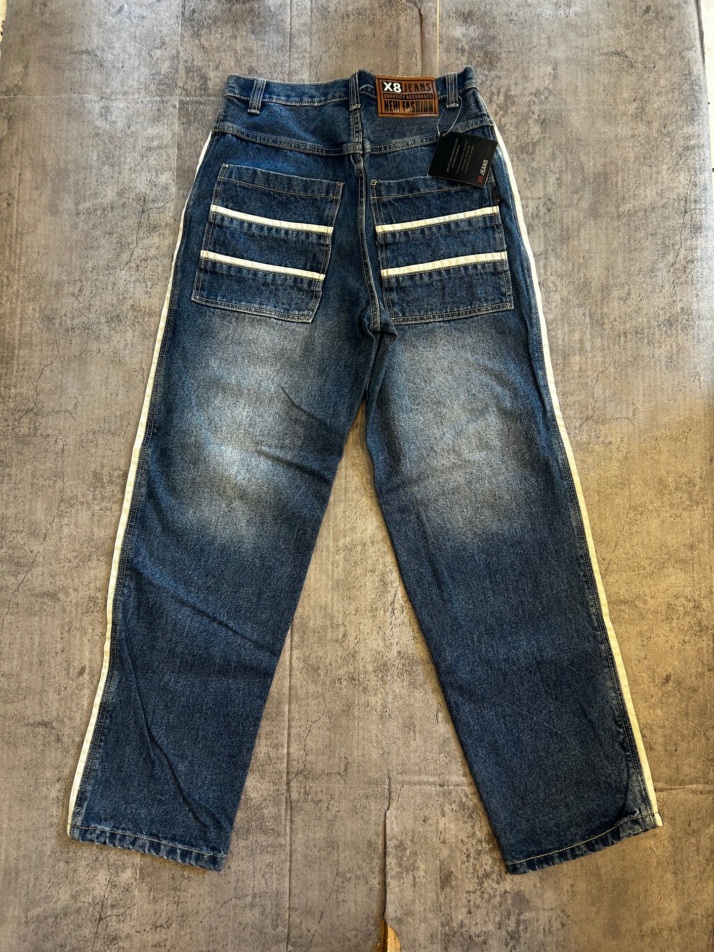 Hip hop deadstock jeans