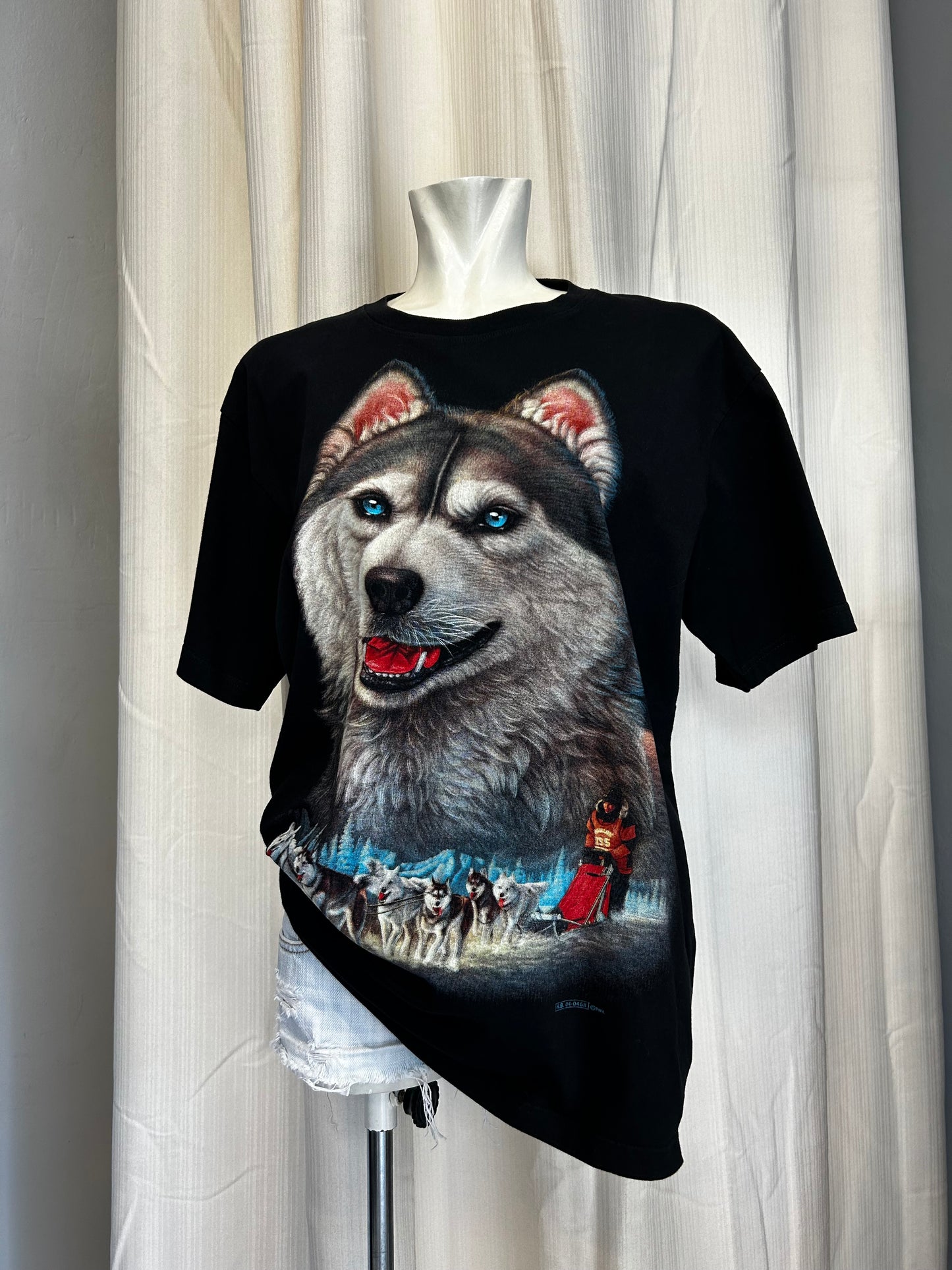 Siberian dog graphic tee