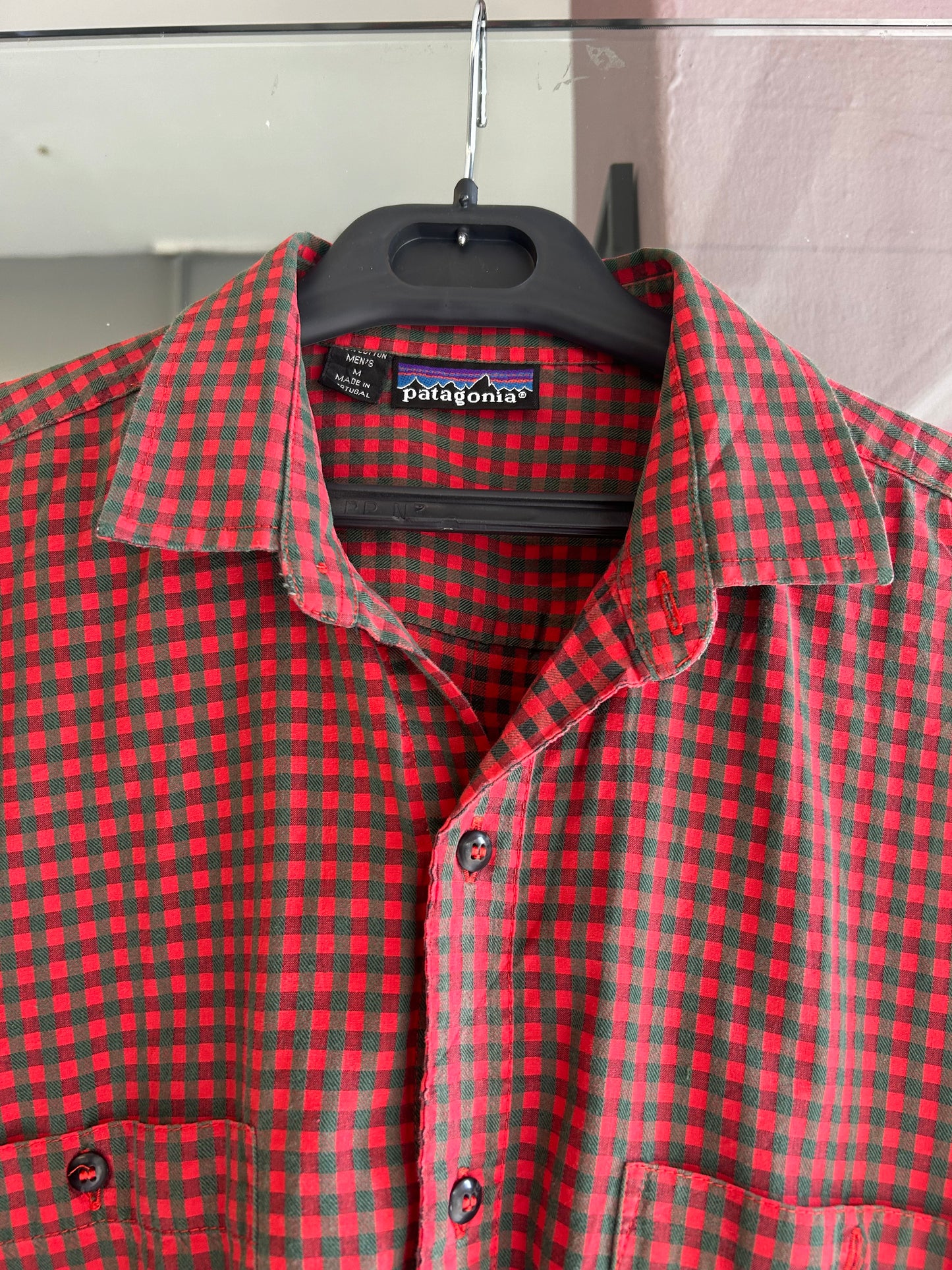 Patagonia red shirt