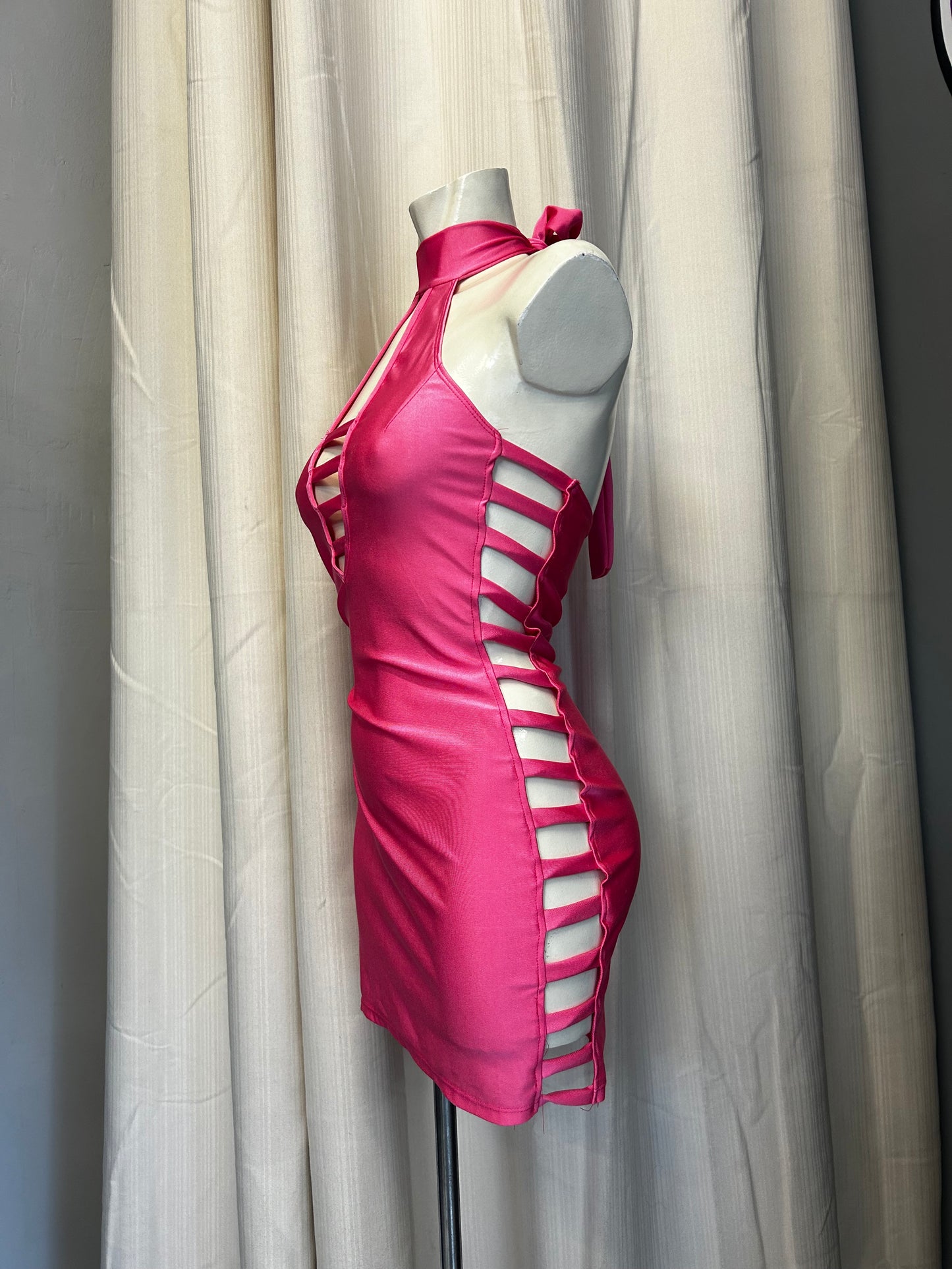 Pink summer dress