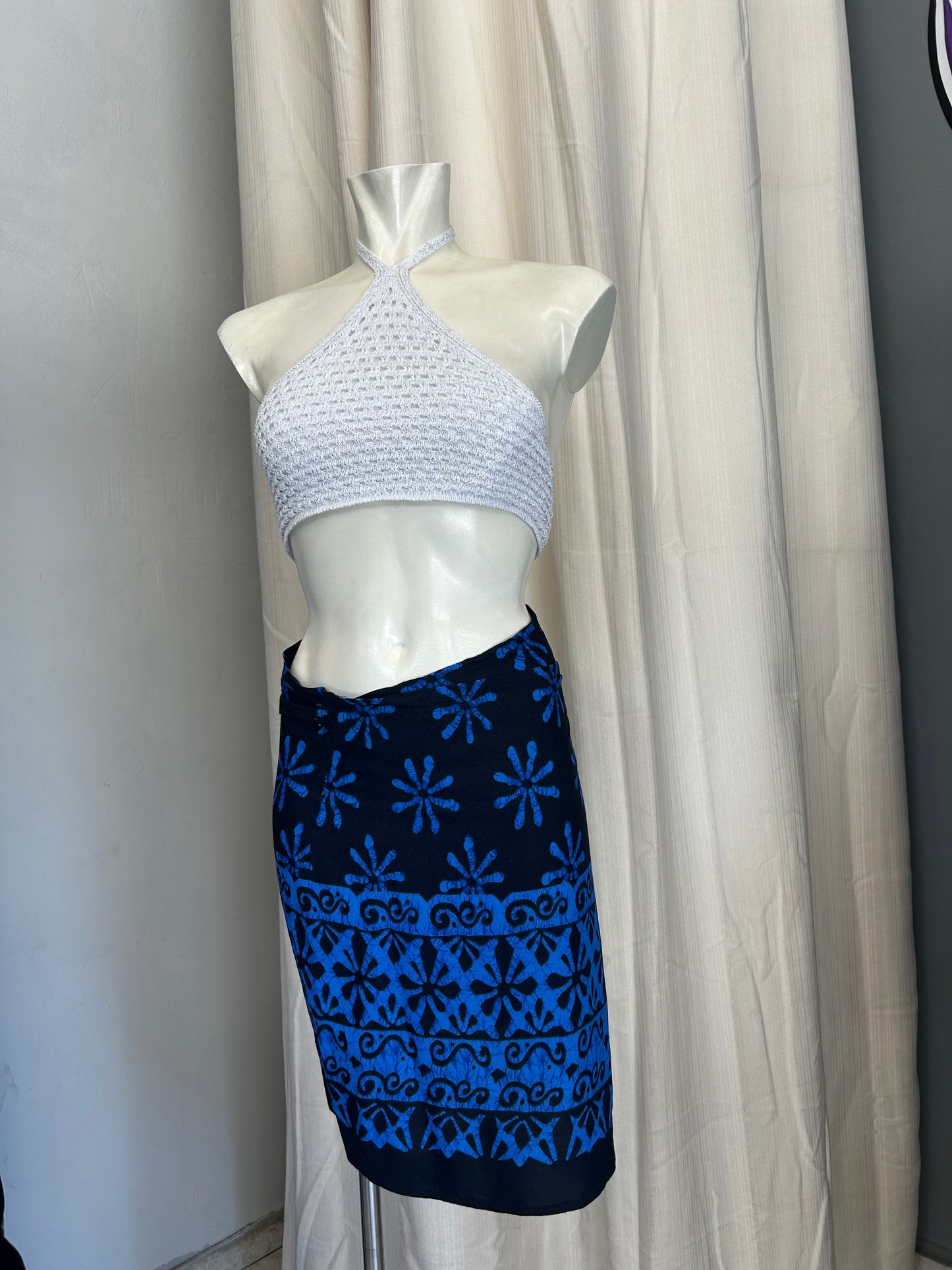 Vintage pareo skirt