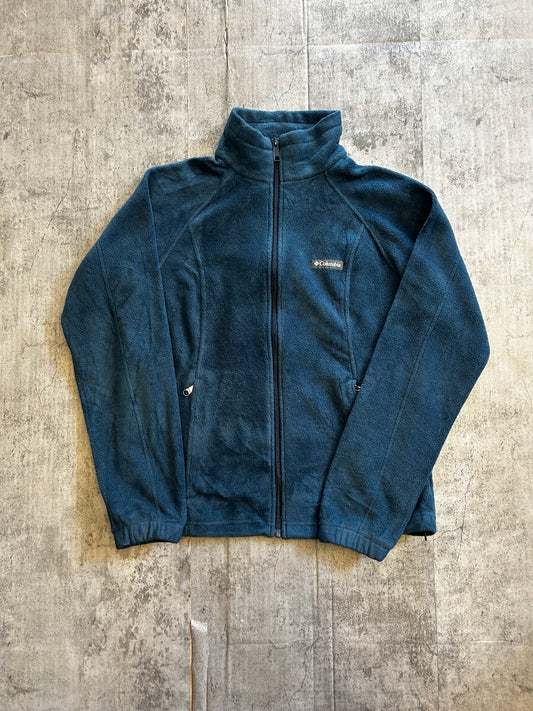 Columbia dark blue fleece jacket