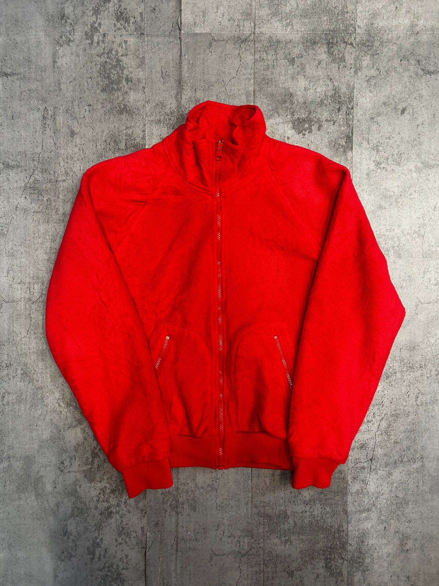 Columbia red fleece jacket