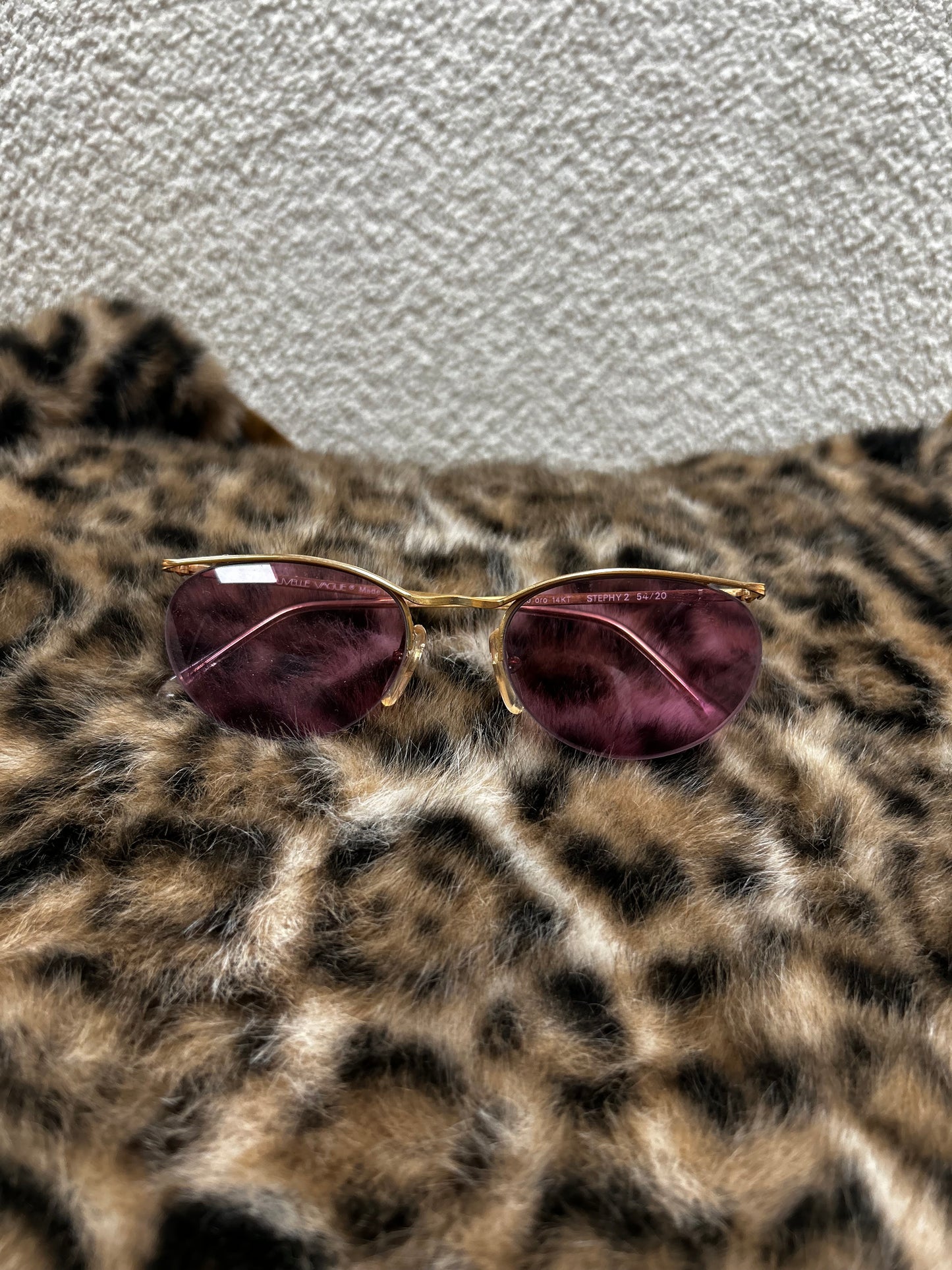 Nouvelle vague pink sunglasses