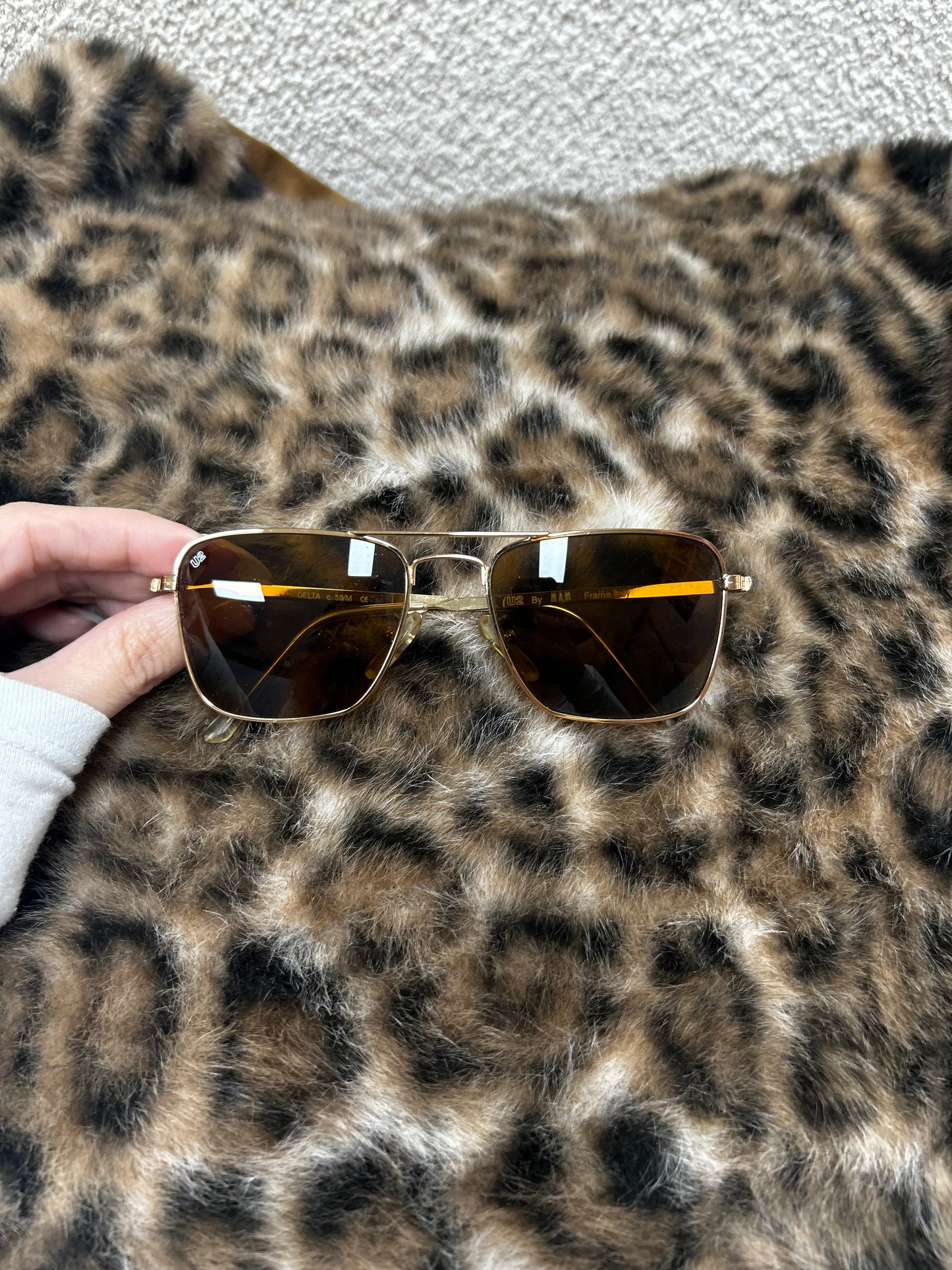 Brown sunglasses