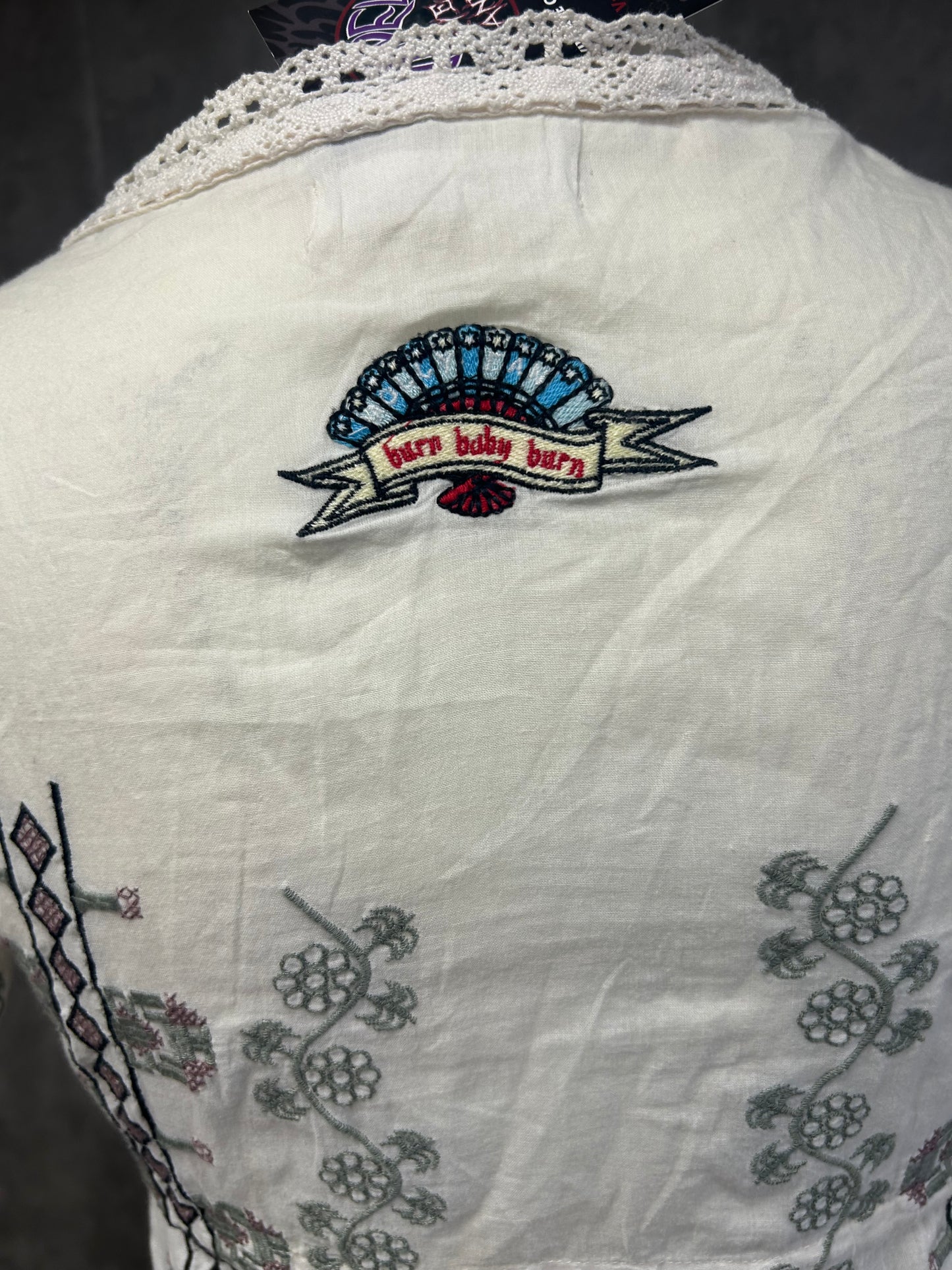 Odd molly white long top