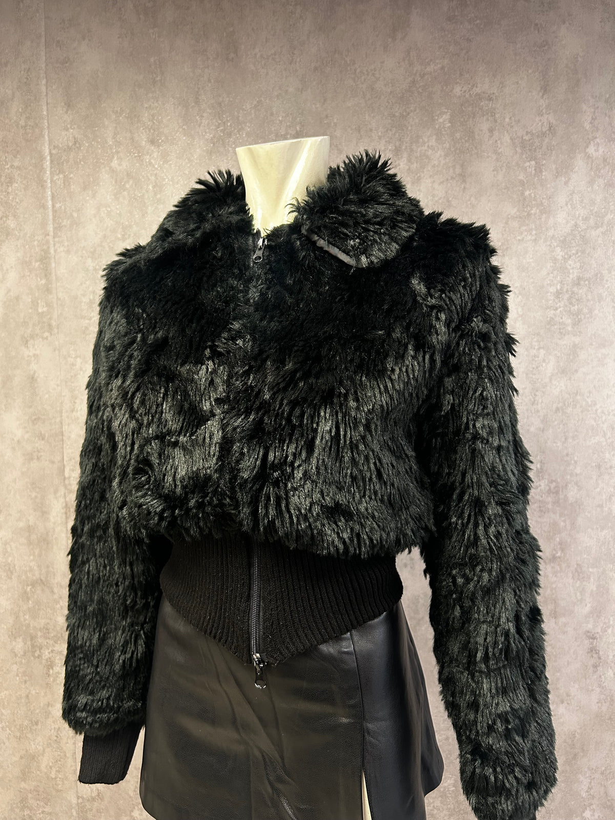 Vintage faux fur jacket