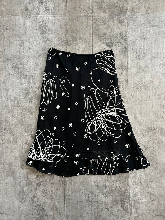 Vintage mesh skirt