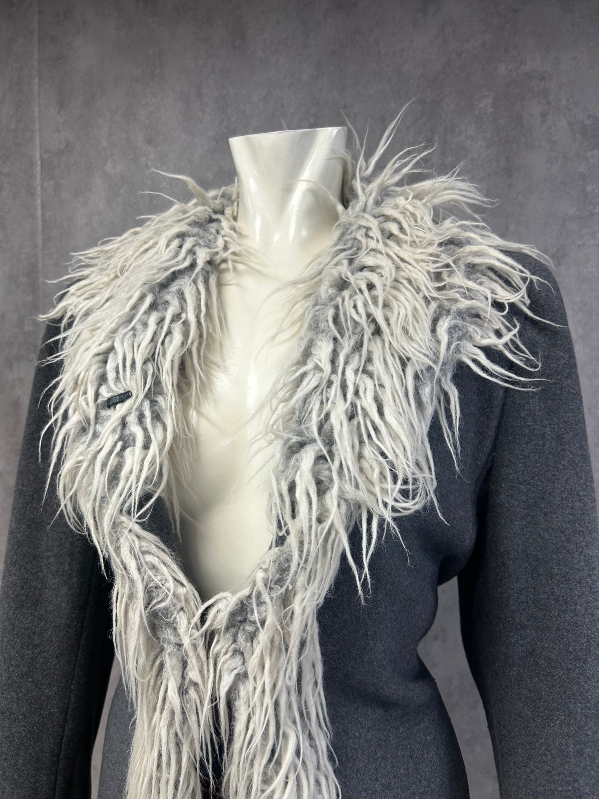 Vintage wool Afghan coat