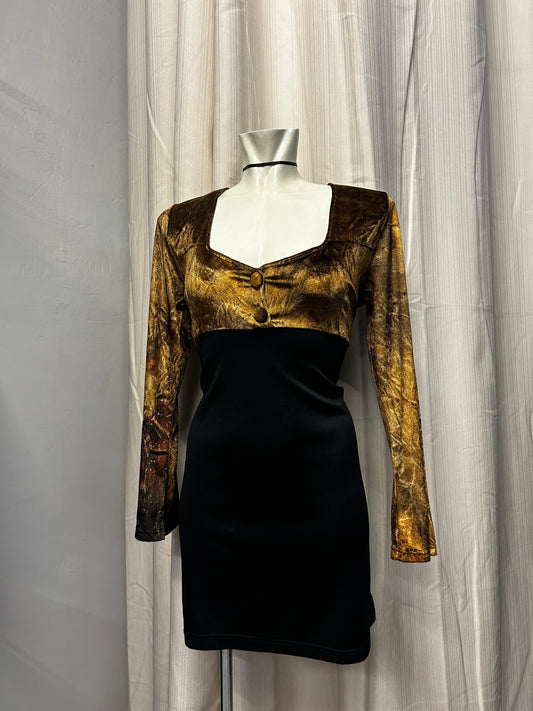 Vintage velvet dress