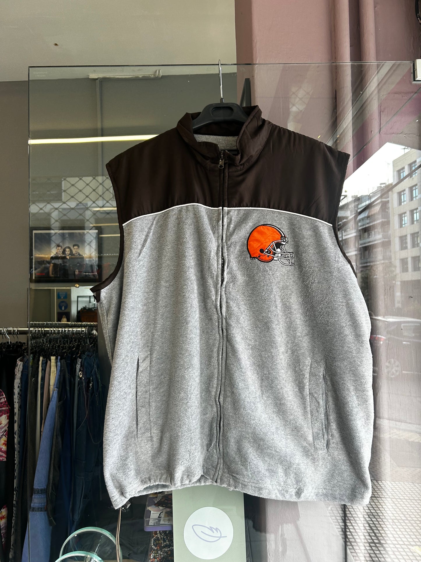 NFL vest fleece