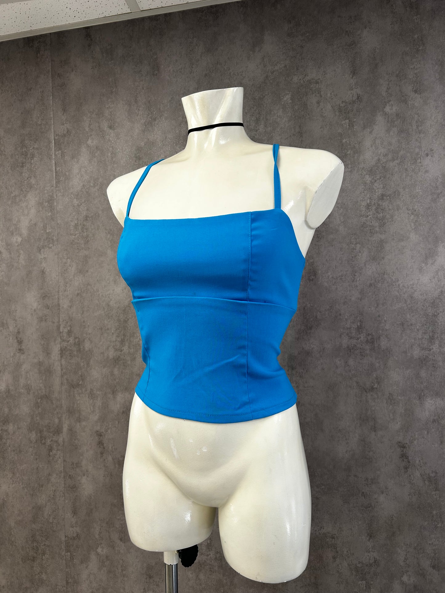 Y2k backless top
