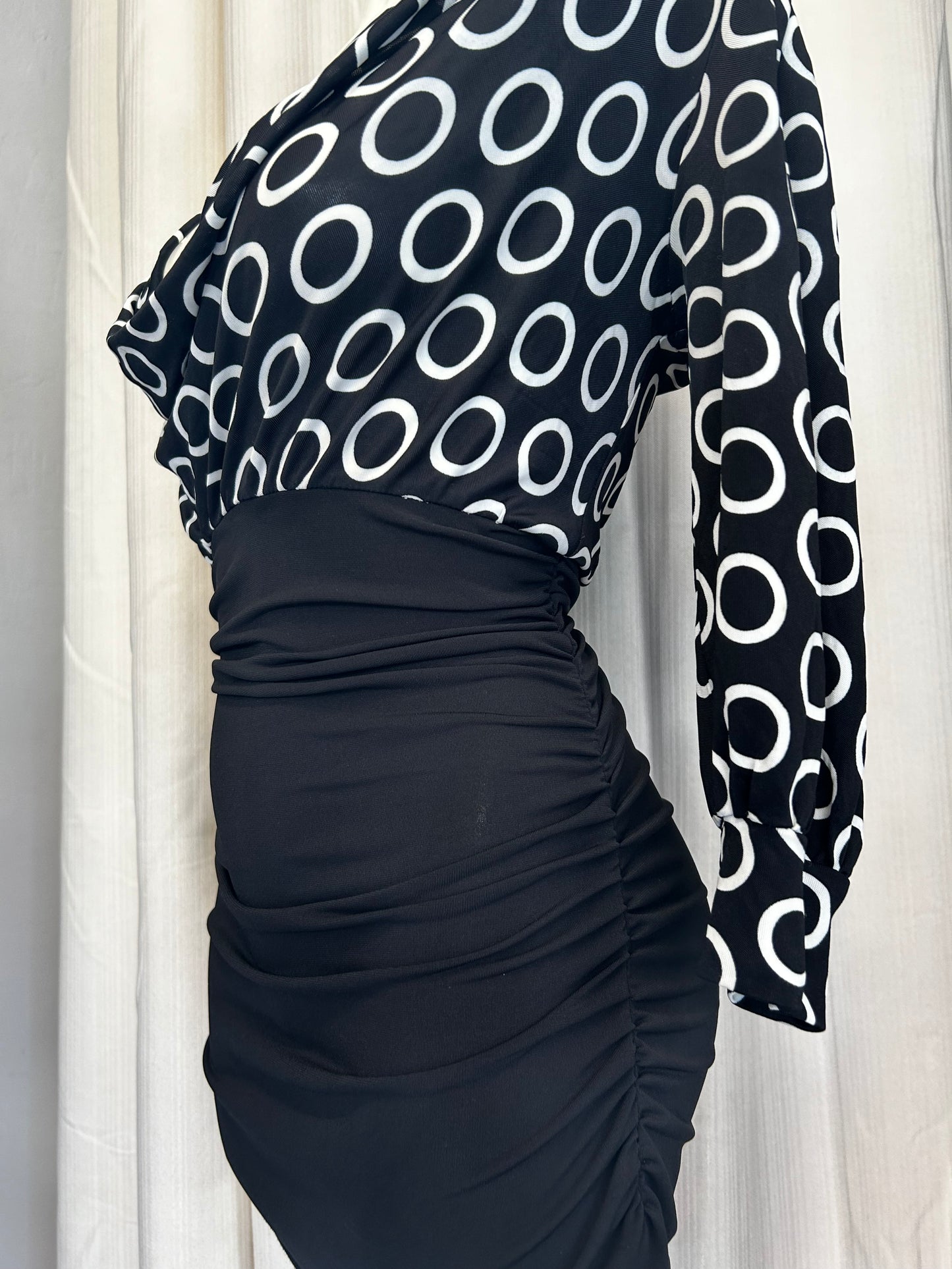 Polka dot vintage dress