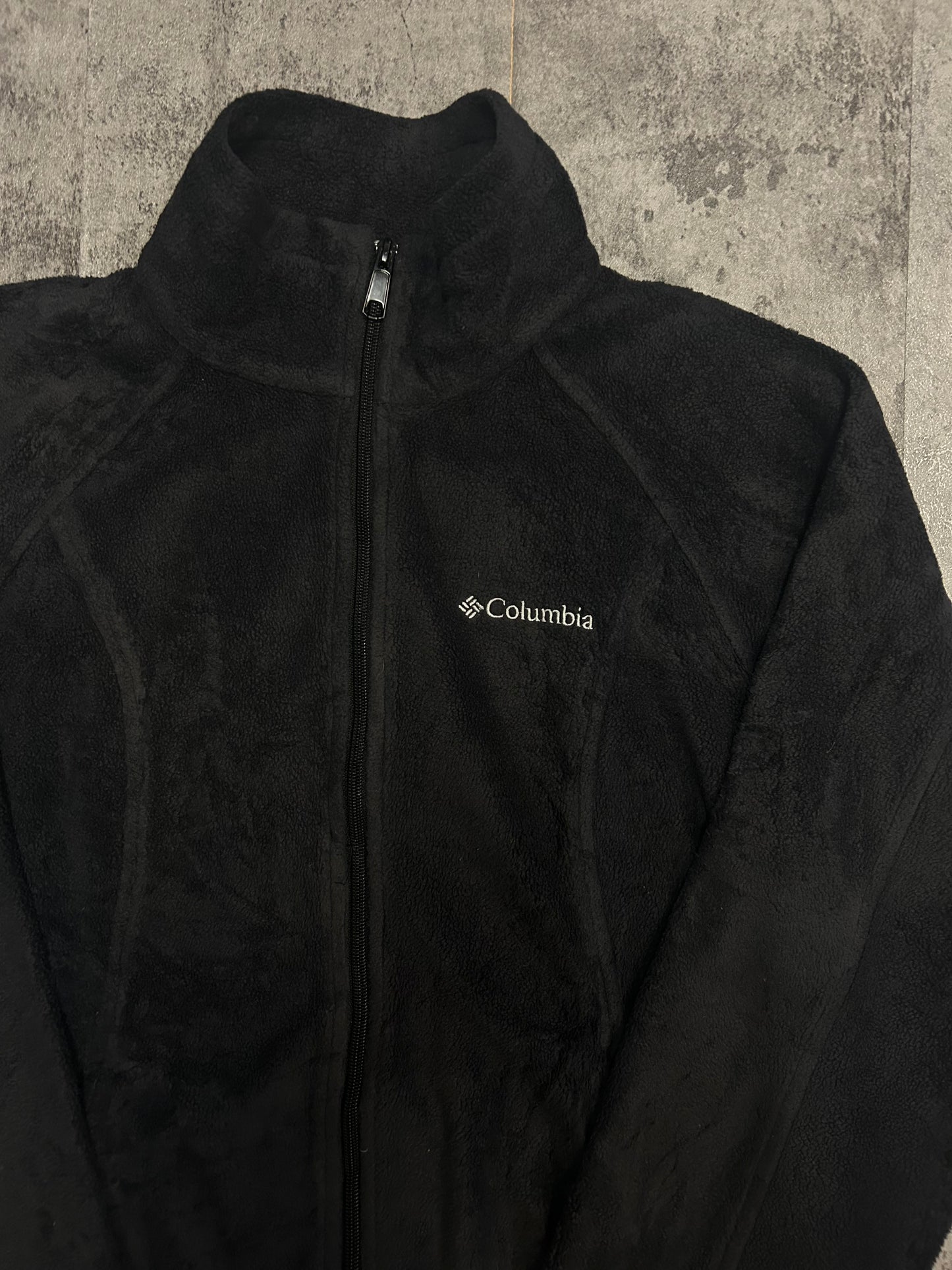 Columbia black fleece jacket