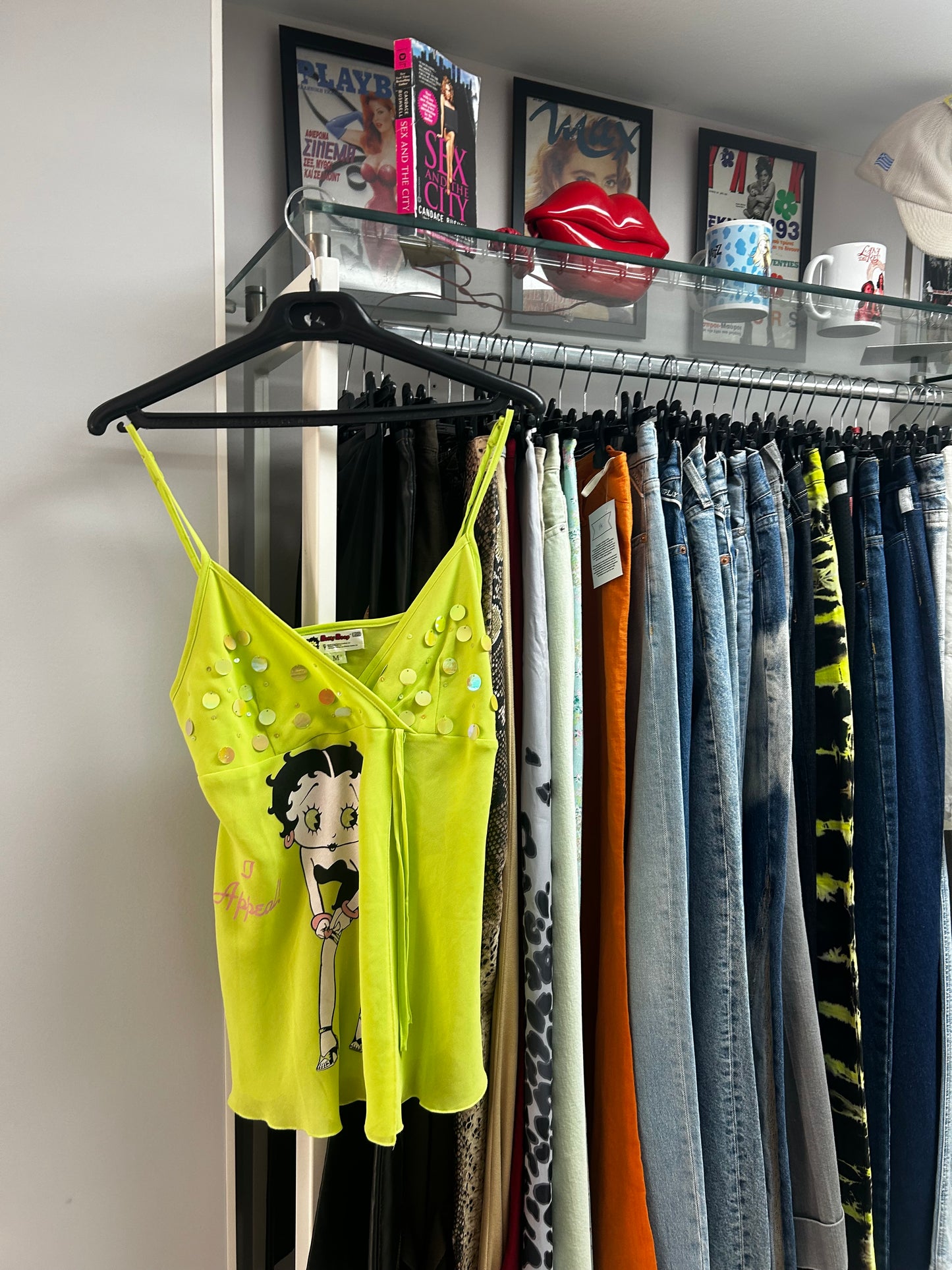 Betty boop 2005 sequin top