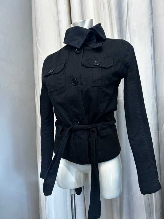 08s black jean jacket