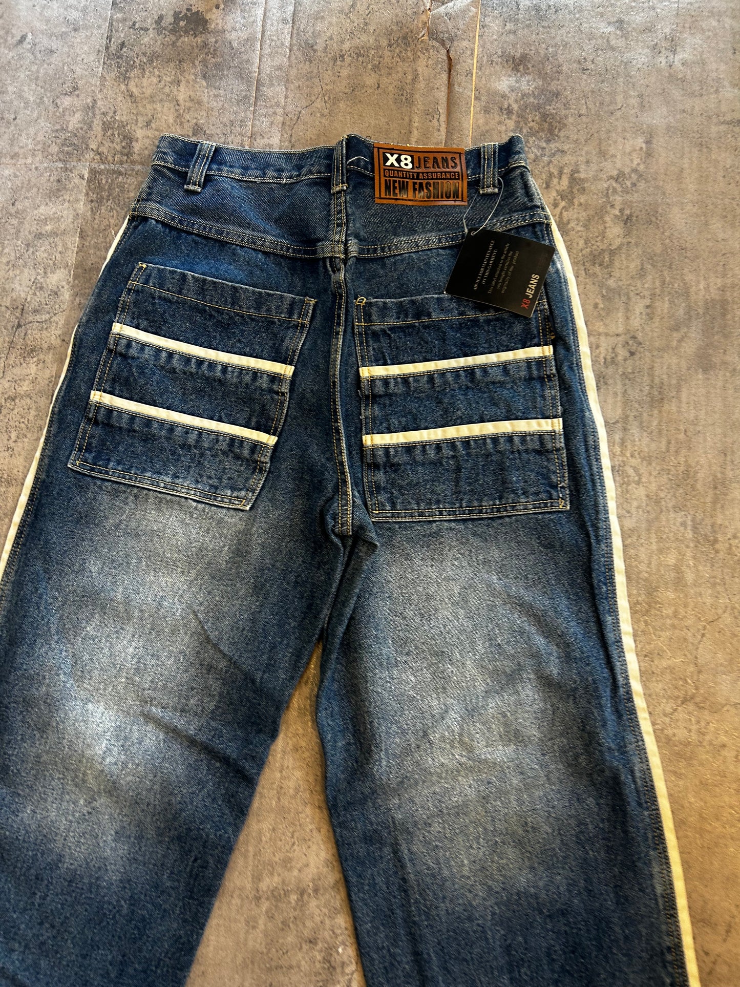 Hip hop deadstock jeans
