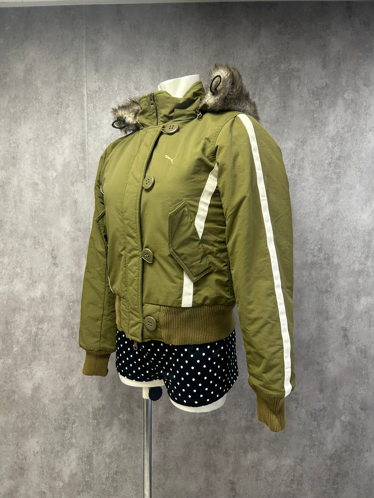 Puma green jacket