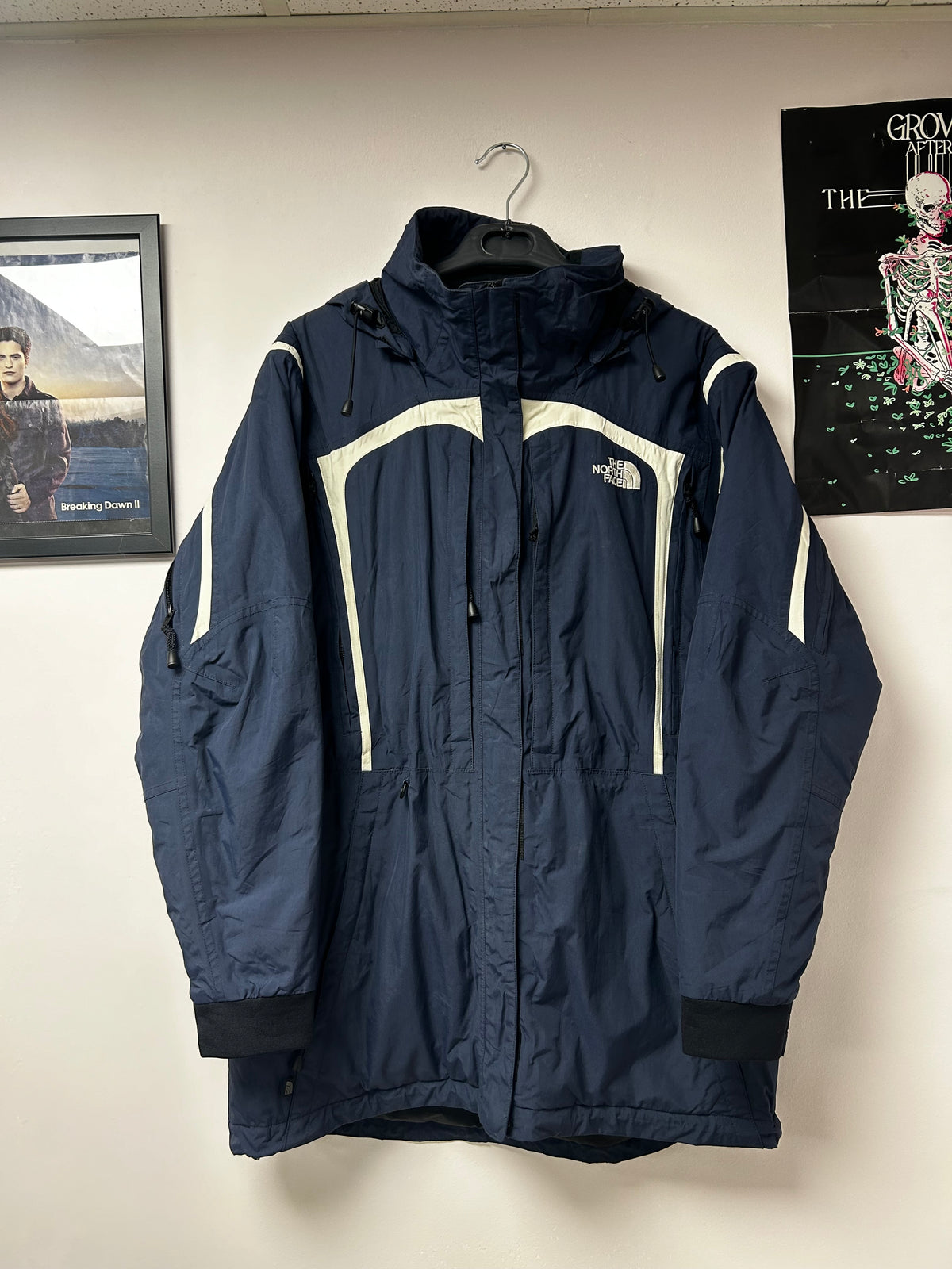 North face thick waterproof jacket