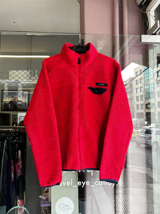 Columbia pink bouckle fleece