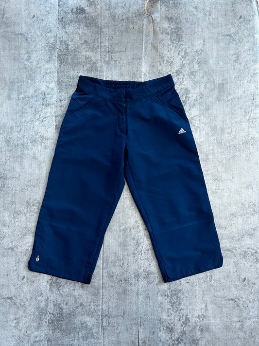 Adidas dark blue capri pants