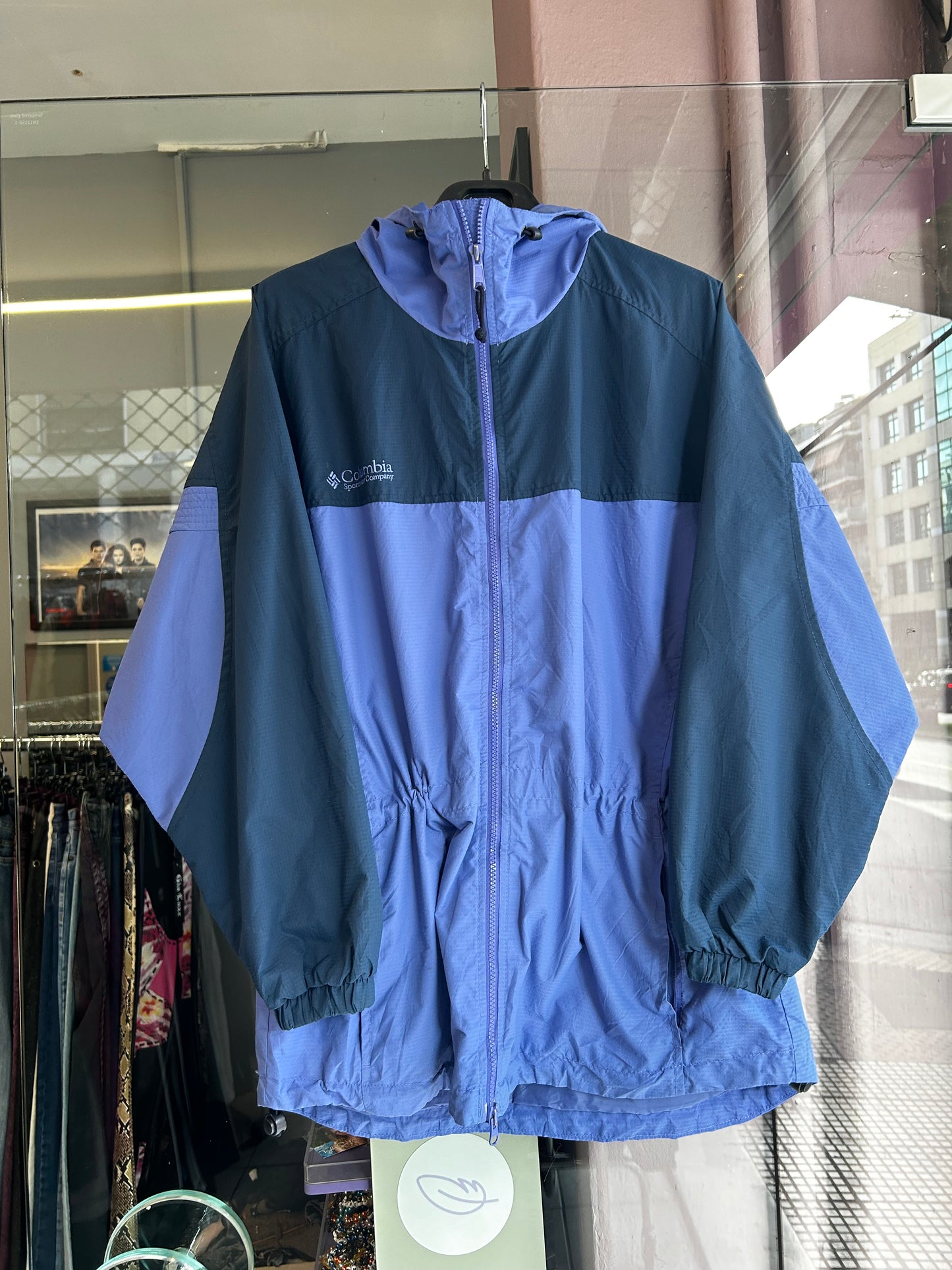 Columbia purple waterproof jacket