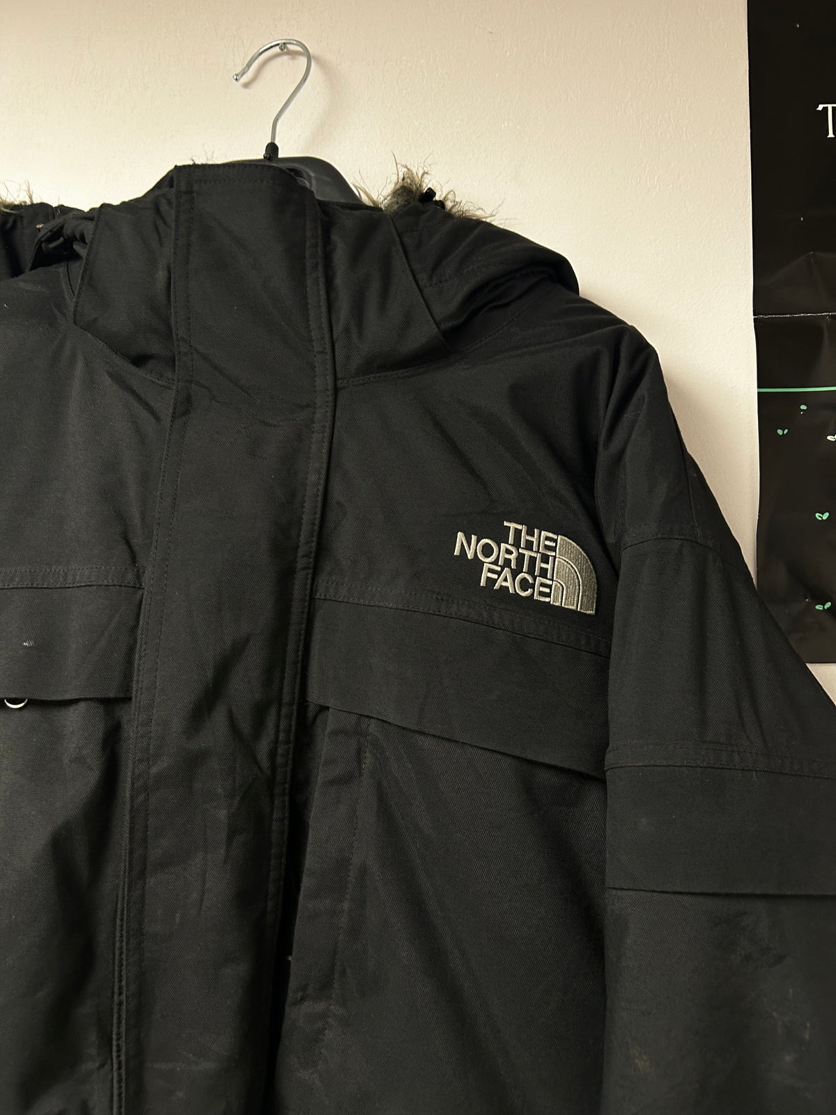The north face thick jacket