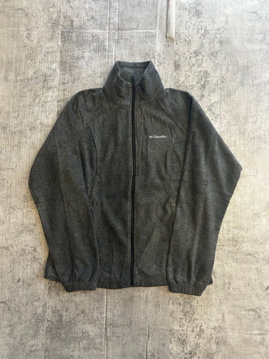Columbia grey fleece jacket