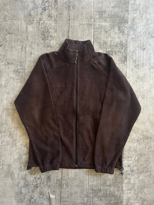 Columbia dark Bordeaux fleece jacket