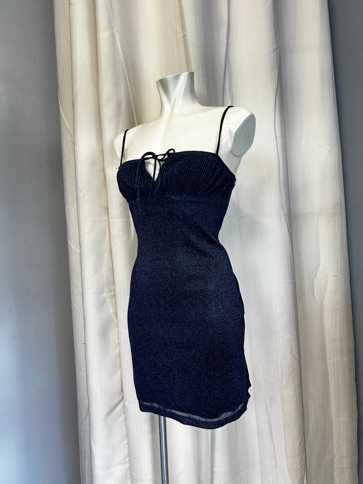 Rumor glittery mini dress