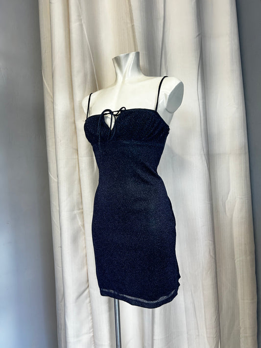 Rumor glittery mini dress