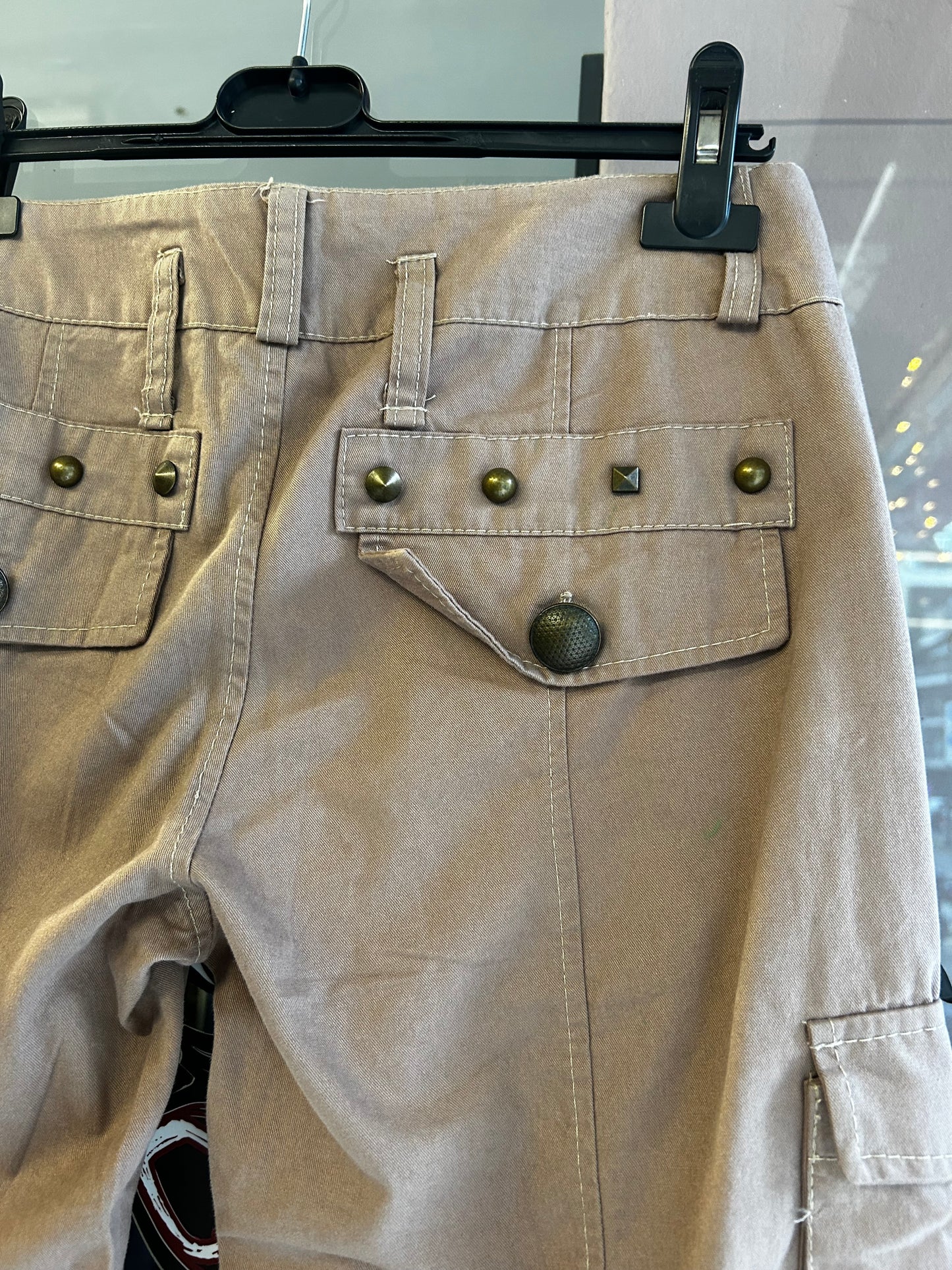 Y2K low rised brown pants