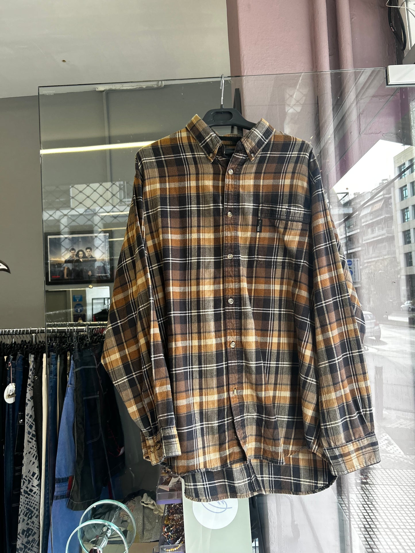 Columbia brown shirt