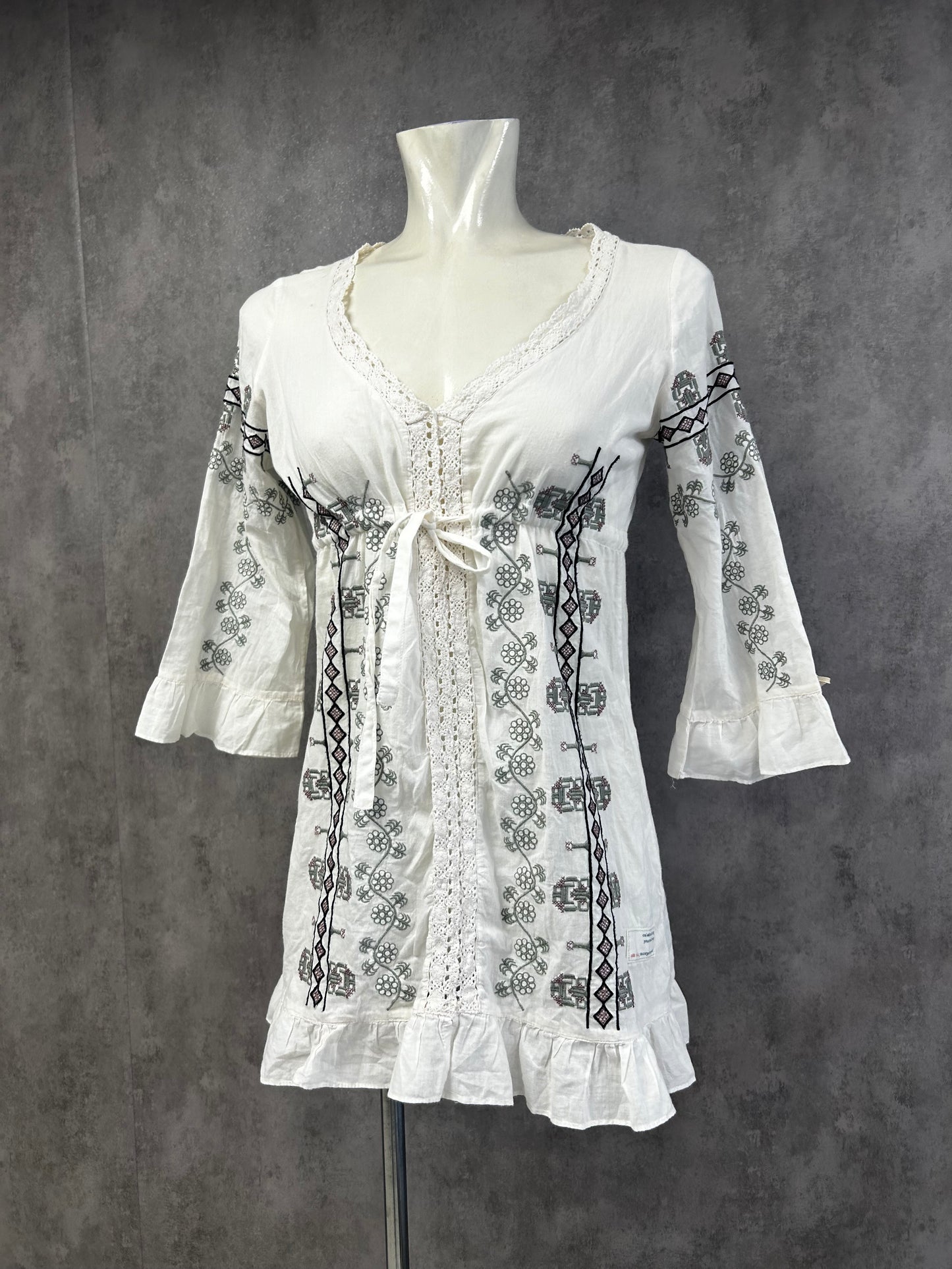 Odd molly white long top