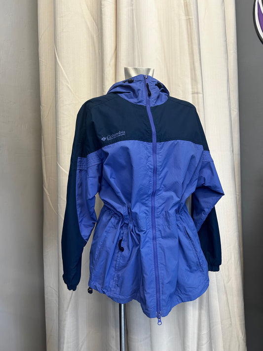 Columbia purple windbreaker