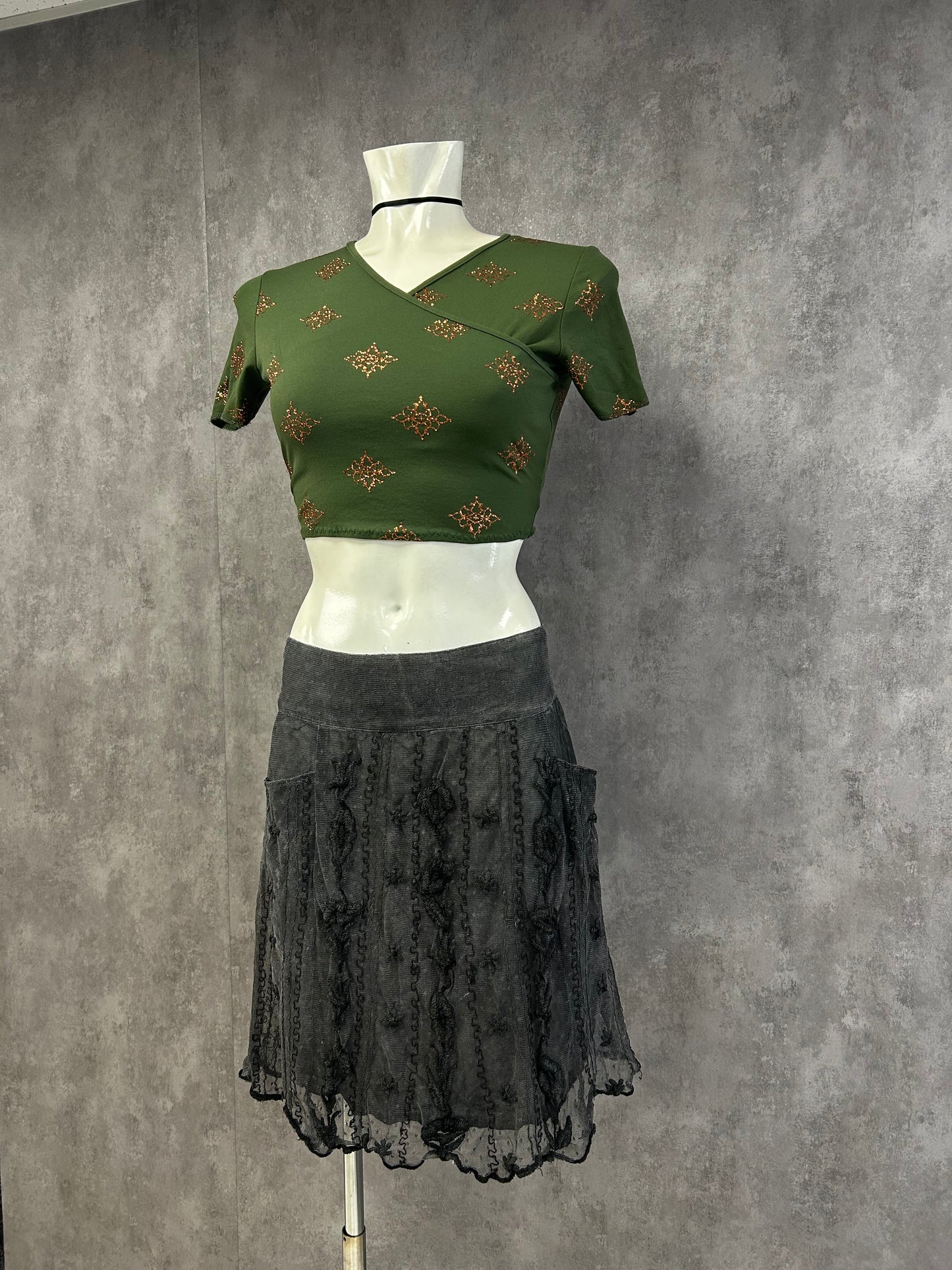 Vintage lace skirt