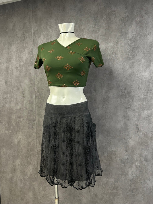 Vintage lace skirt