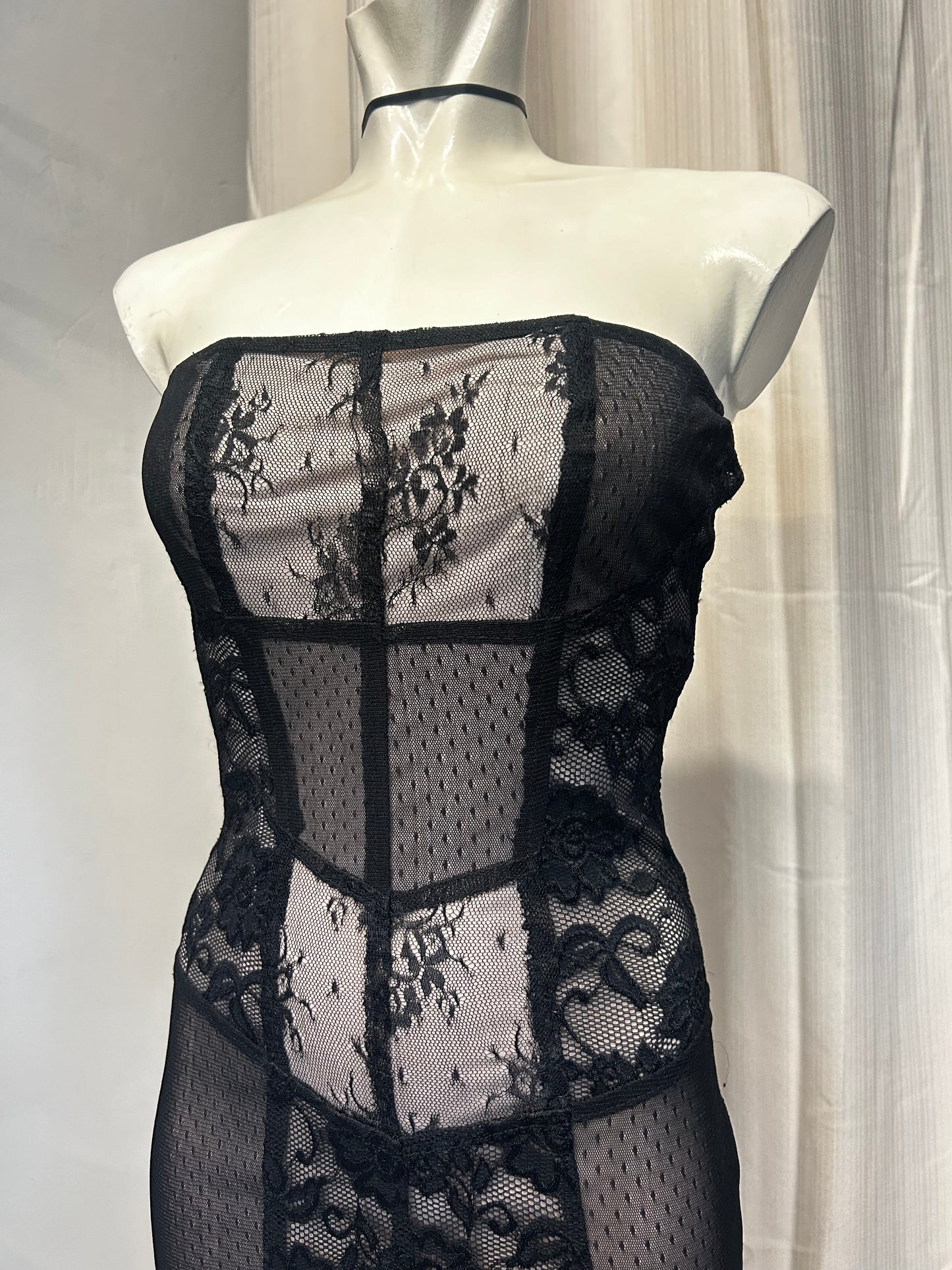 Jane Norman mesh bodycon dress