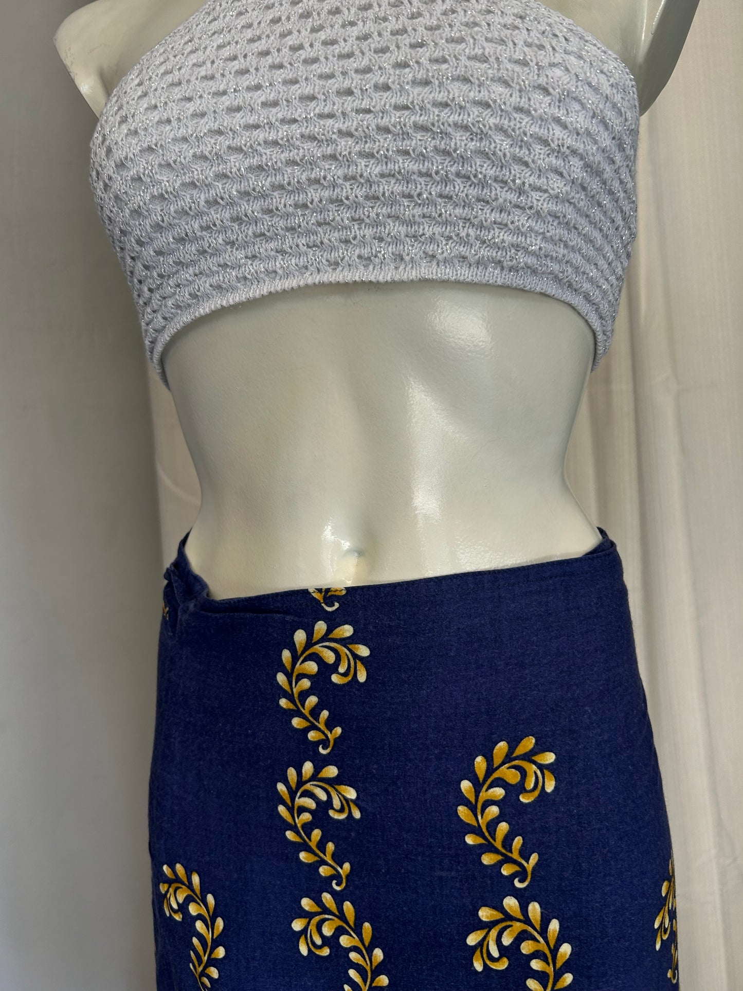 Vintage pareo skirt