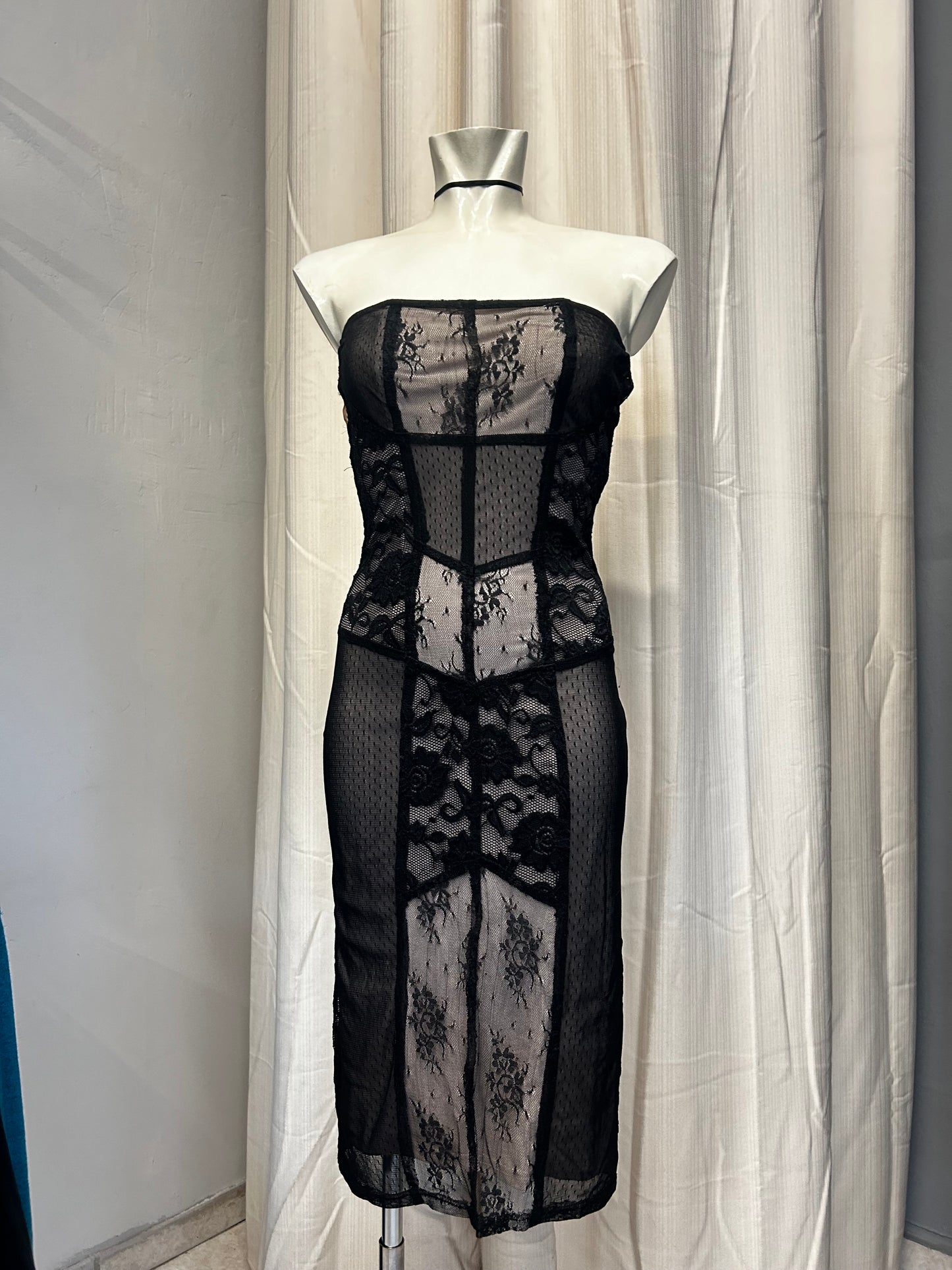 Jane Norman mesh bodycon dress