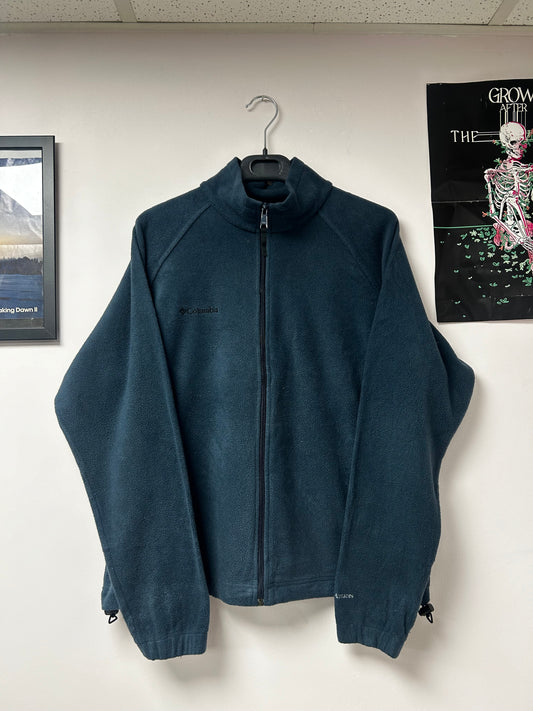 Columbia dark blue fleece jacket