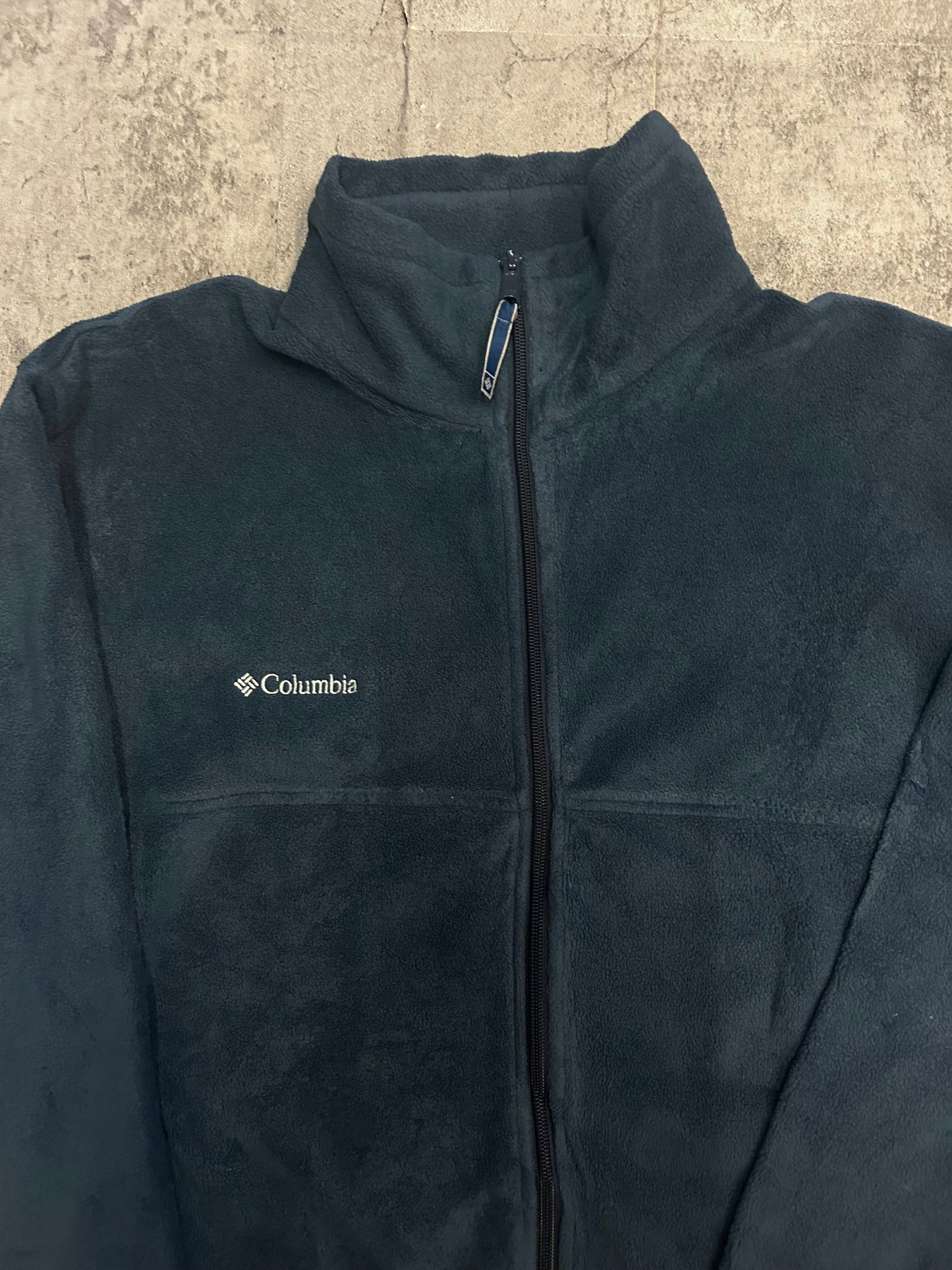 Columbia dark blue fleece