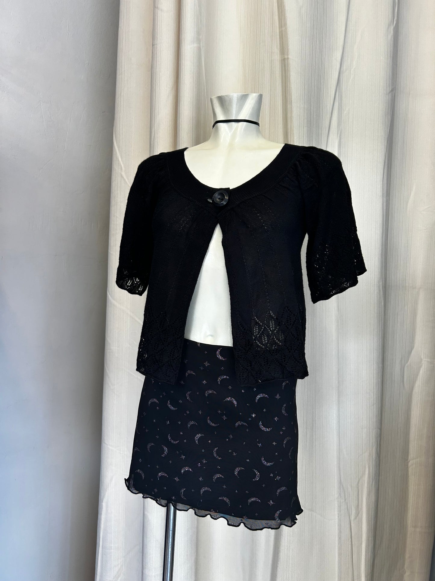Vintage coquette cardigan