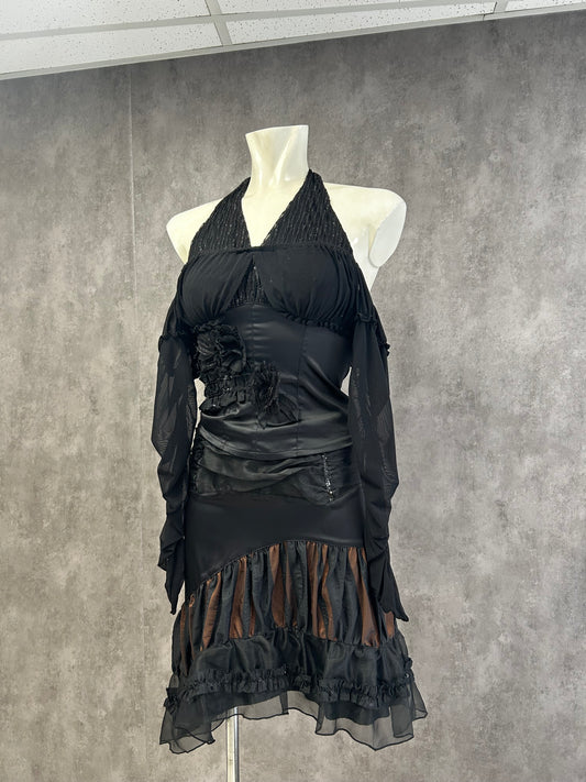 Personal satin corset top