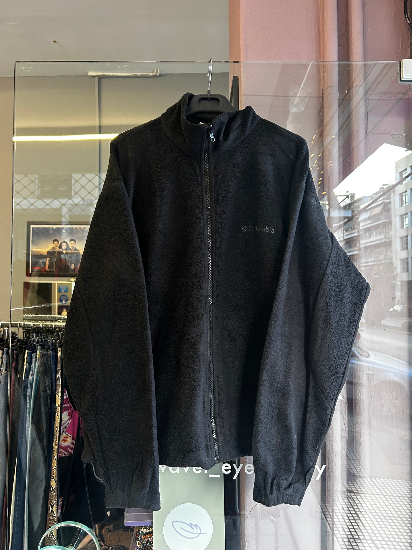 Columbia black fleece jacket