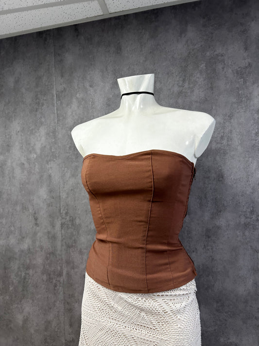 Y2K corset top